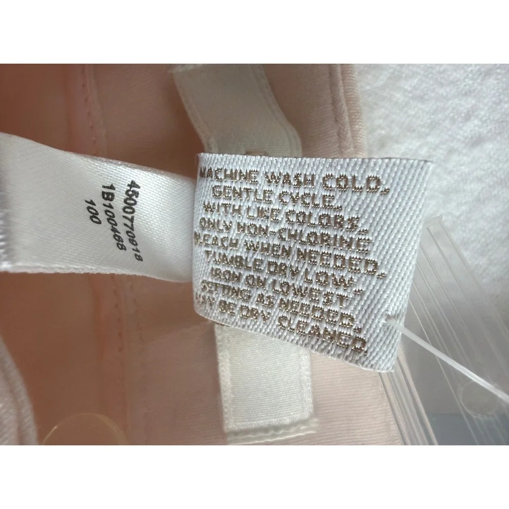 Chicos Smooth Stretch Chic Ankle Pants Pink Delicacy Size 4 XXL Ankle Length NWT
